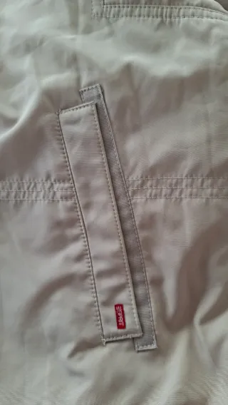 Chaqueta Esprit acolchada color marfil