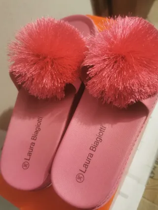 Ciabatte Laura Biagiotti Donna pantofole Rosa