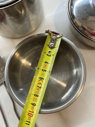 Batería Cocina Niños Acero Inoxidable