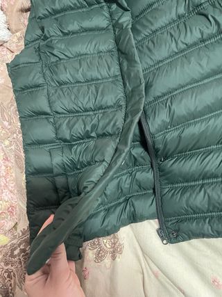 Chaleco acolchado verde Mango
