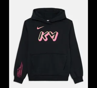 Sudadera Nike Mbappe Negra y Rosa