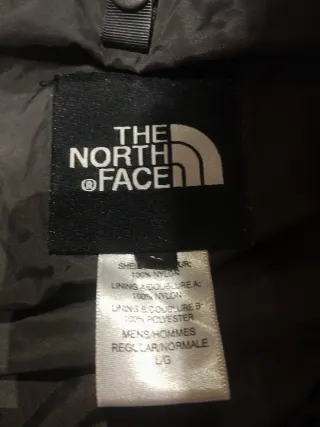 Chaqueta The North Face azul y verde