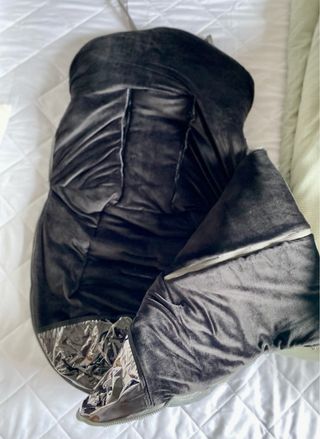 Saco Silla Paseo Jané Invierno Negro/Gris