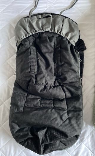 Saco Silla Paseo Jané Invierno Negro/Gris