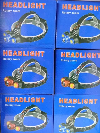 Torcia Frontale LED Ricaricabile 3 LED