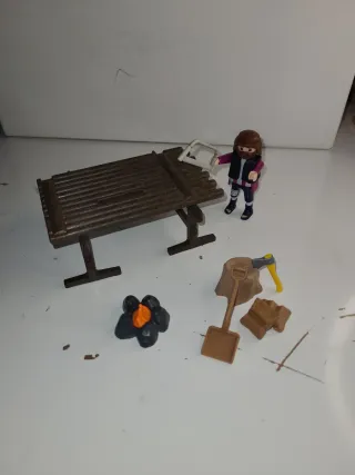 Lote 159. Playmobil Carpintero