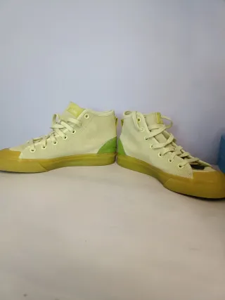 Adidas Zapatillas Altas Verdes/Amarillas