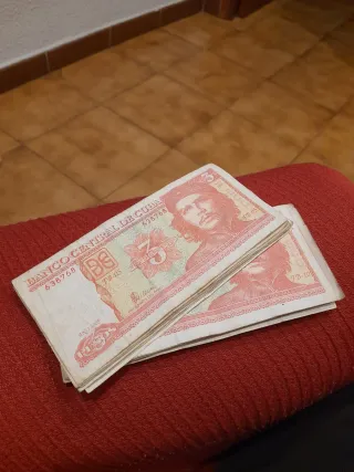 14 Billetes 3 Pesos Cubanos Che Guevara