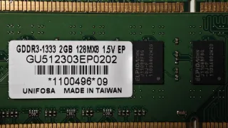 4x Kingston DDR3 4GB PC3-10600U