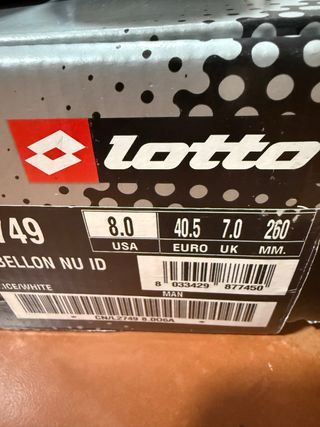 Zapatillas Lotto Futbol Sala Azul/Blanco