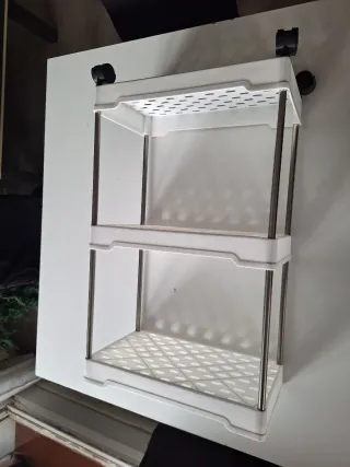 Carrito Organizador Baño 3 Niveles con Ruedas