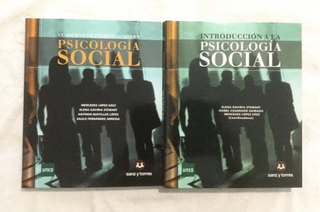 2 LIBROS PSICOLOGIA SOCIAL. UNED.