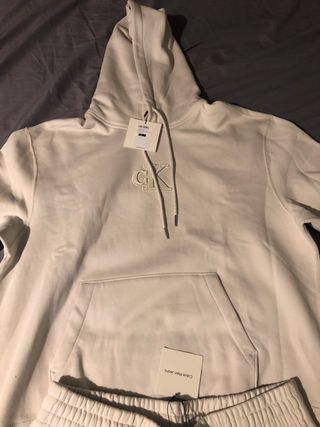 Tuta Calvin Klein Uomo L Felpa e Pantaloni