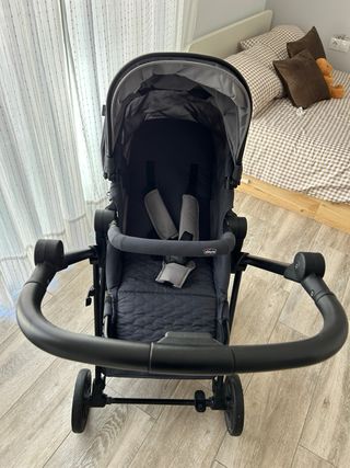 Carrito Bebé Chicco Seety Capazo Silla Paseo