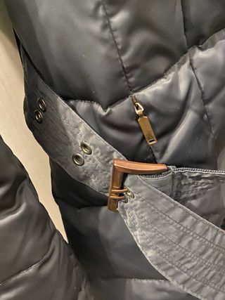 Abrigo Zara gris mujer