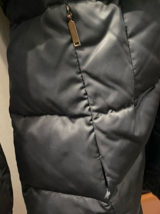 Abrigo Zara gris mujer