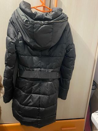 Abrigo Zara gris mujer