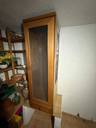 Mueble jamonero madera