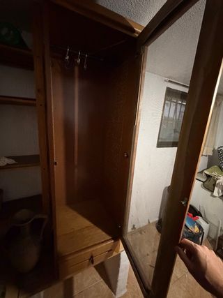 Mueble jamonero madera