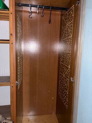 Mueble jamonero madera