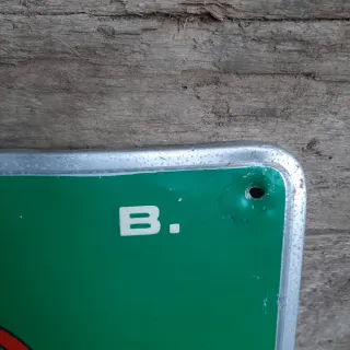 Chapa Establecimiento Autorizado quiniela Años 70