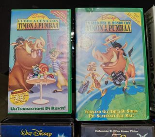 Lotto 10 VHS Disney Classici + Altri