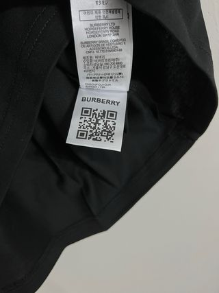 T-shirt Burberry Uomo Cavallo Nero