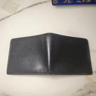 Cartera Saint Laurent Hombre Billetera Negra