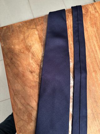 Corbata Bugano 100% Seda Azul - A estrenar!