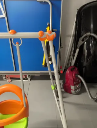 Columpio bebé con aro y asiento