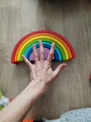 Puzzle Arcoíris de Madera