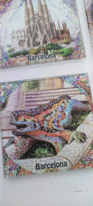 Juego 6 posavasos Barcelona Gaudí