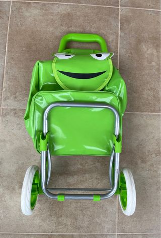 Carrito de compra infantil rana