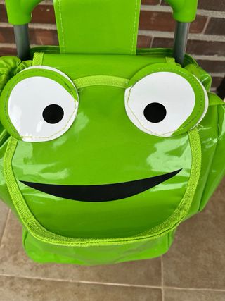 Carrito de compra infantil rana