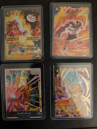 Cartas Dragon Ball Super Card Game