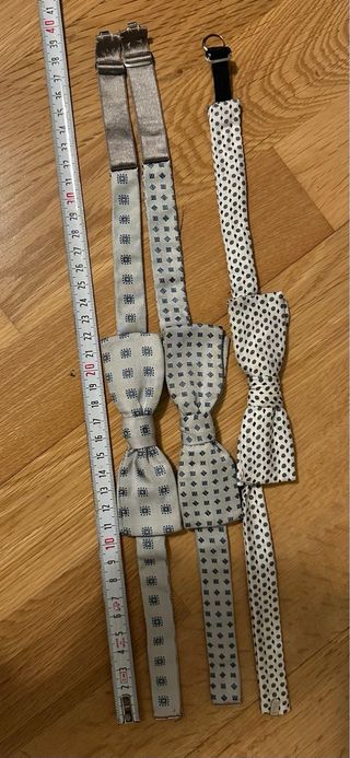 3 Pajaritas Seda Vintage Hechas a Mano