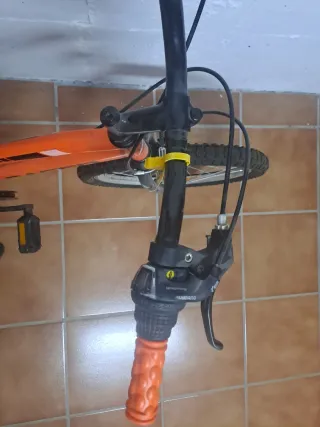Bicicleta infantil naranja Racer 20