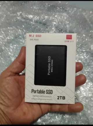Disco Duro Externo Portátil SSD 2TB