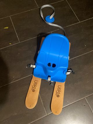 Trineo y esquí 2 en 1 para bebé/niño