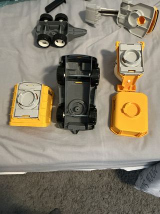 Juguetes Construcción Camión Cemento Grúa