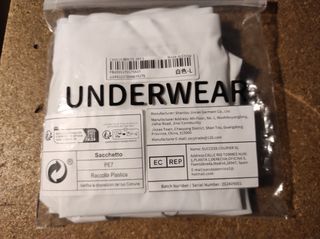 Lote 5 Bragas Sin Costuras Talla L