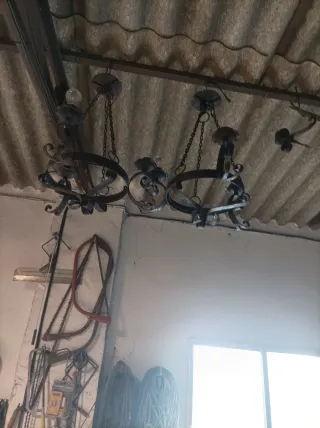 Dos lámparas decorativas