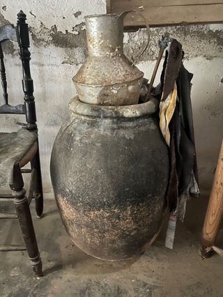 Tinajas de barro antigua precio de las 4