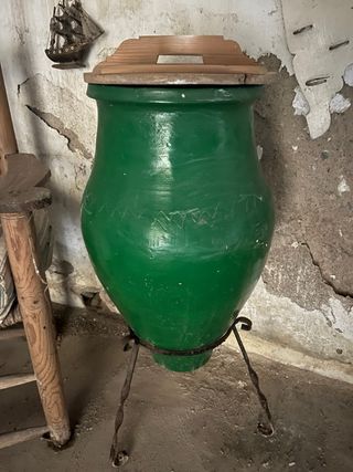 Tinajas de barro antigua precio de las 4