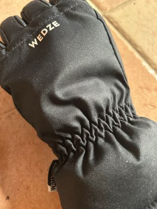 Guantes Esquí Niña Wedze Negro Talla 10