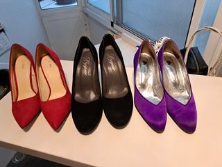 LOTE Zapatos de tacón Talla 38- 39-40
