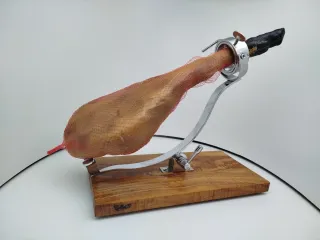 Jamonero Profesional Olivo minimalista