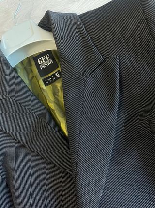 Blazer lana vergine Gianfranco Ferré grigio