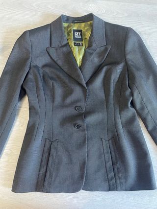 Blazer lana vergine Gianfranco Ferré grigio