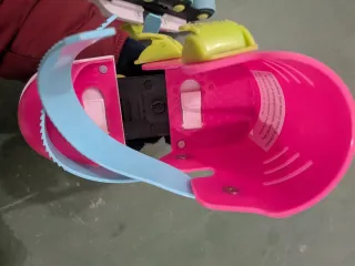 Patines ajustables para niños rosa y azul